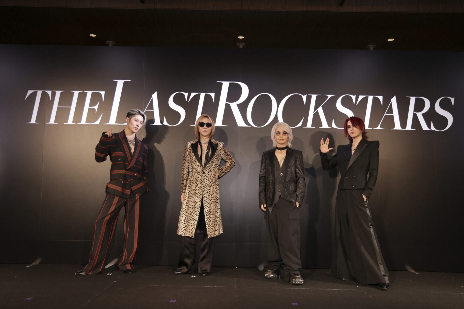 THE LAST ROCKSTARS(ザ ラスト ロックスターズ) 記者会見2023年8月4日